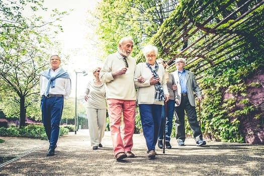 Helping an Elderly Loved One Exercise Safely in Ambience, TX